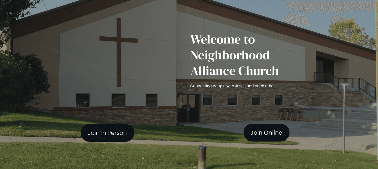 The road to church